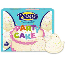 Load image into Gallery viewer, PEEPS Marshmallow Party Cake Flavored (10 chicks)
