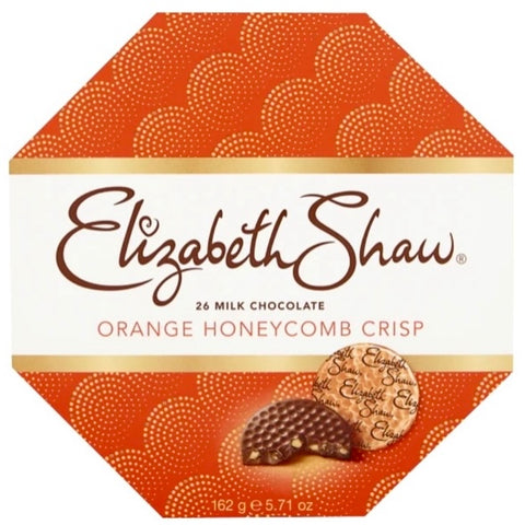 Pre-Order Elizabeth Shaw 12 Milk Chocolate Orange Honeycomb Crisp 162g