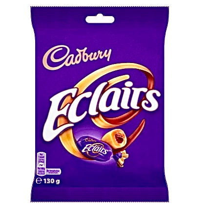 Cadbury Eclairs Classic Chocolate Bag 130g - UK