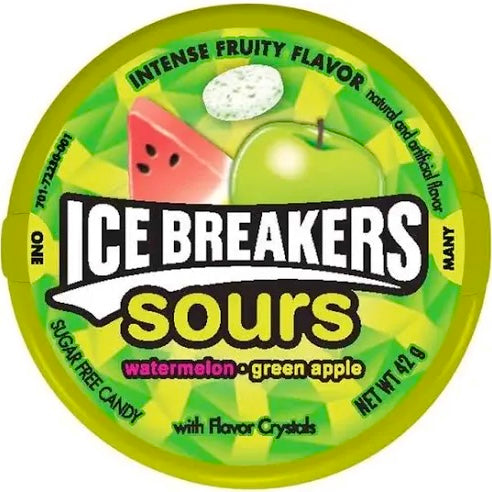 Pre-Order Ice Breakers Fruit Sours Sugar-Free
