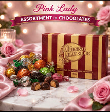 Load image into Gallery viewer, Chocolate Assorted Soft Centres - Pink Lady Twist Wraps
