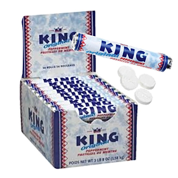 Kings Mints King Peppermint Roll – The Original Lolly Store