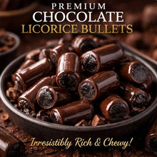 Load image into Gallery viewer, Dark Chocolate Licorice Bullets - Premium
