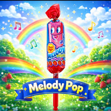 Load image into Gallery viewer, Chupa Chups Melody Pops Strawberry Flavour Lollipops

