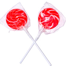 Load image into Gallery viewer, Red &amp; White Mini Lollipops
