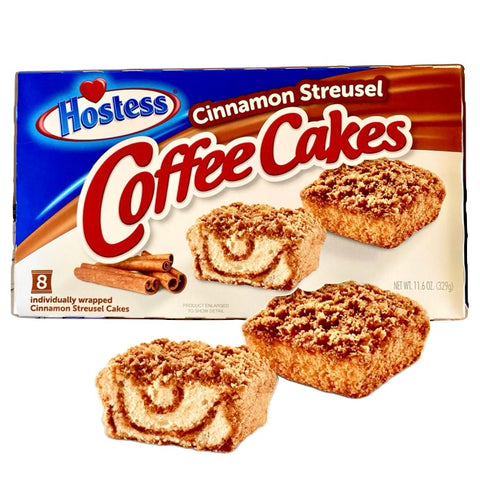 Hostess Cinnamon Streusel Coffee Cakes