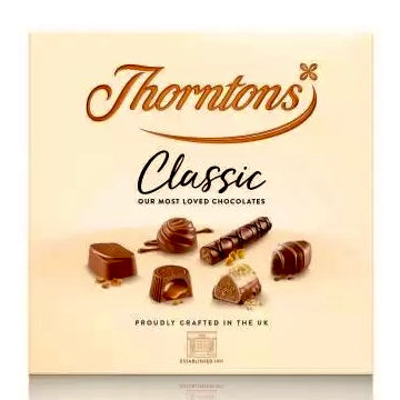 Pre-Order Thorntons Classic Collection Chocolate Gift Box 150g