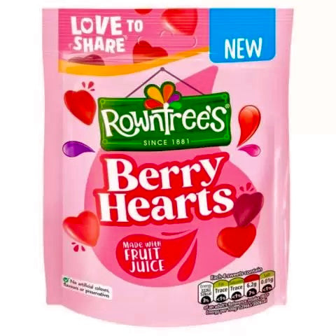 Rowntree’s Berry Hearts Bag 115g