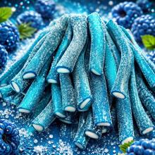 Load image into Gallery viewer, TNT Sour Blue Raspberry Tubes

