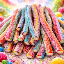 Load image into Gallery viewer, TNT Sour Rainbow Tubes
