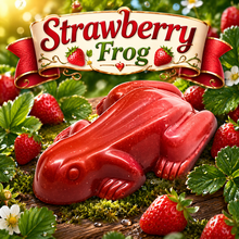 Load image into Gallery viewer, Strawberry Frog - (Belgian Chocolate)
