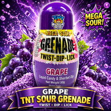 Load image into Gallery viewer, TNT Mega Sour Grenade 50g
