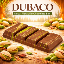 Load image into Gallery viewer, Dubaco Dubai Pistachio Chocolate Bar 95g
