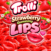 Load image into Gallery viewer, Strawberry Gummy Lips - Trolli
