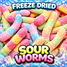 Load image into Gallery viewer, Freeze Dried Sour Worms Trolli
