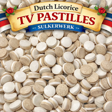 Load image into Gallery viewer, Dutch Licorice TV Pastilles - Sulkerwerk
