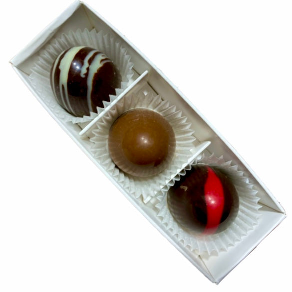3 Pack Chocolate Box (Black Forest, Caramel & Peppermint Bomb)