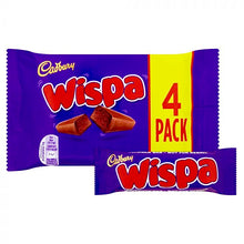 Load image into Gallery viewer, Cadbury Wispa Chocolate Bar 4 Pack 94.8g UK
