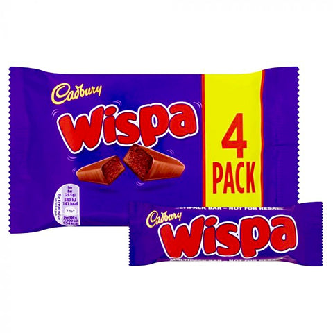 Pre-Order Cadbury Wispa Chocolate Bar 4 Pack 94.8g