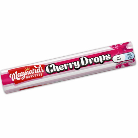 Maynards Bassetts Cherry Drops Roll