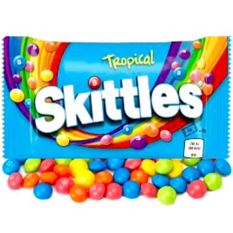 Pre-Order Skittles Tropical Sweets Bag 45g