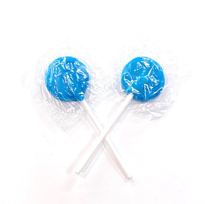 Blue Tutti Fruitti Lollipops