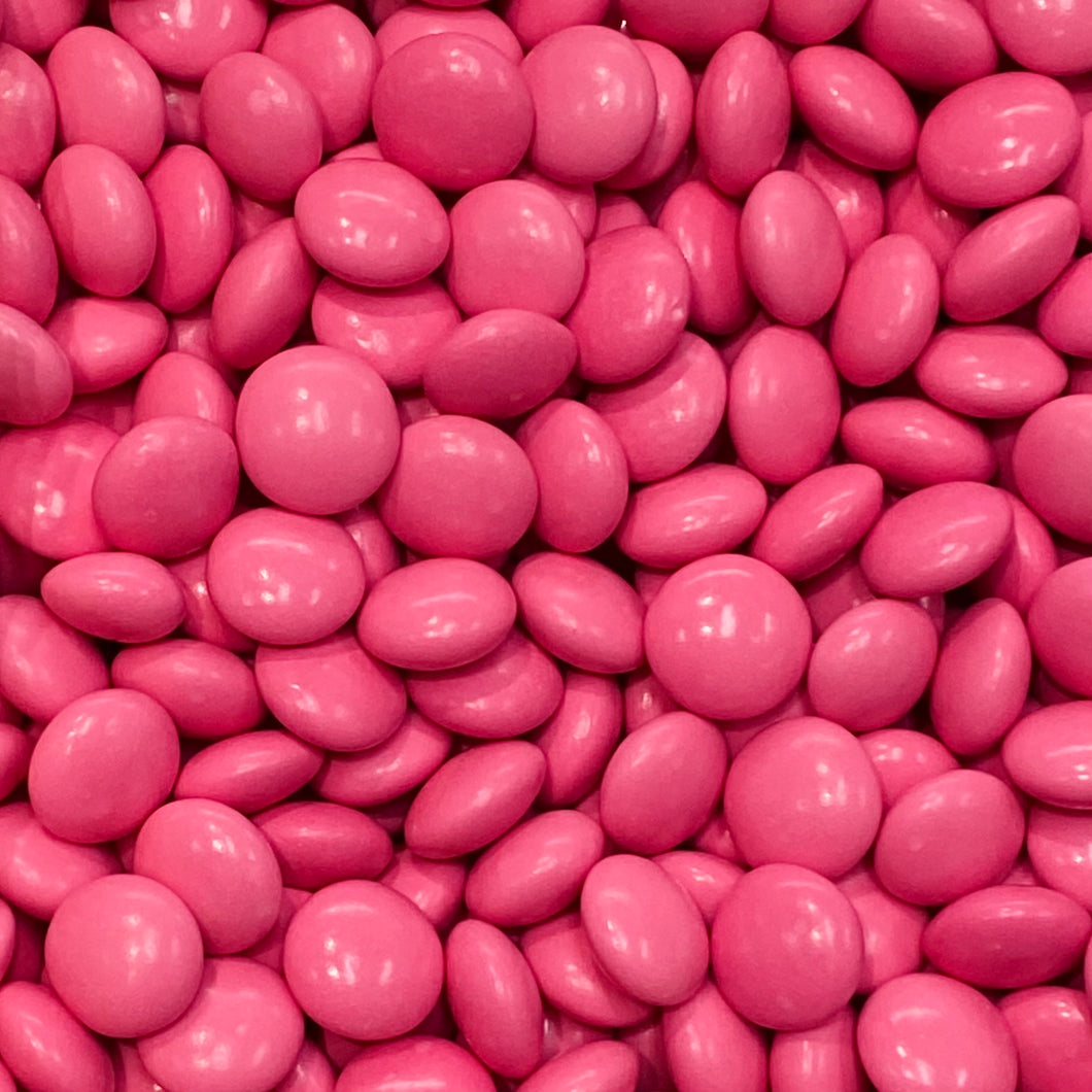 Pink chocolate Buttons - Like Smarties