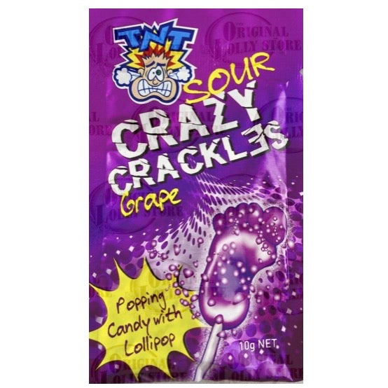 TNT Sour Crazy Crackles Popping Candy