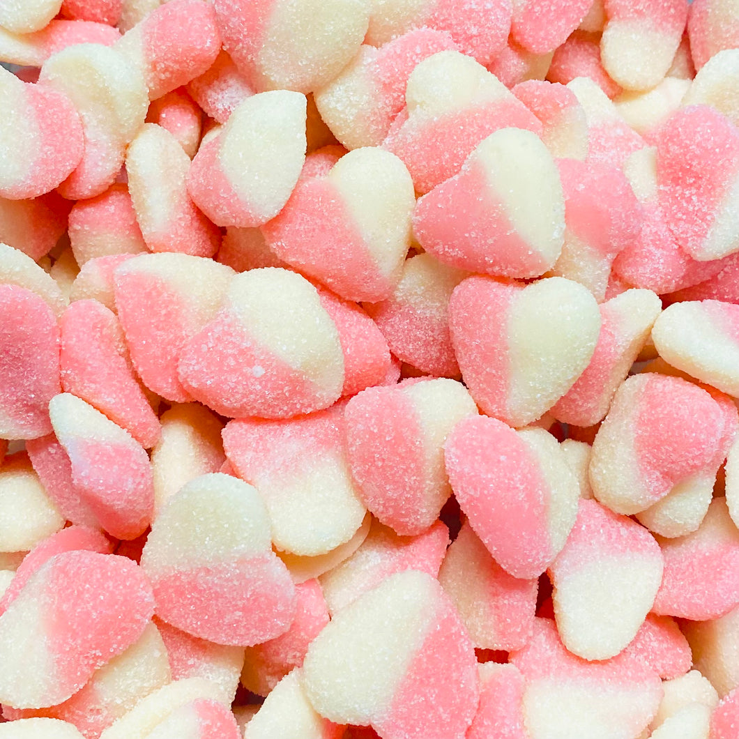 Sour Hearts Pink & White (Strawberry) 185g
