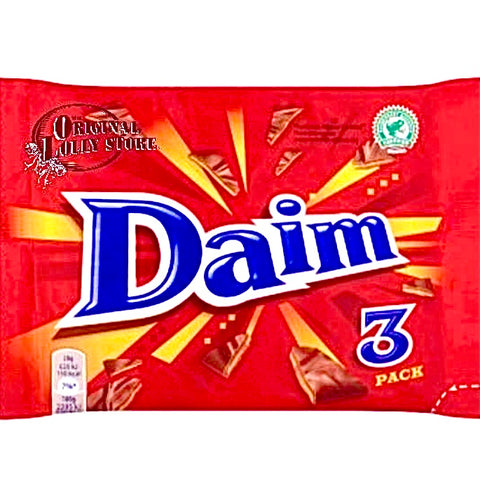Pre-Order Daim Chocolate Bar 3 Pack 84g