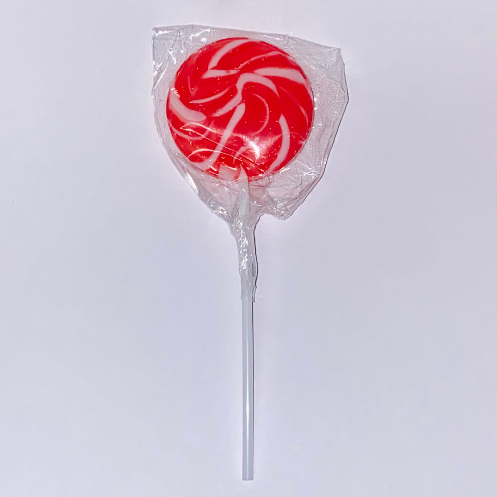 Red & White Mini Lollipops