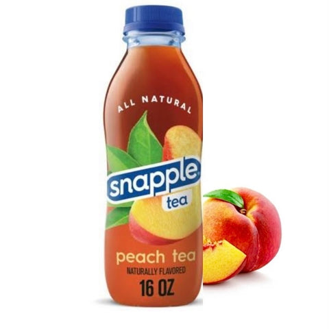 Snapple Peach Tea Juice Drink USA