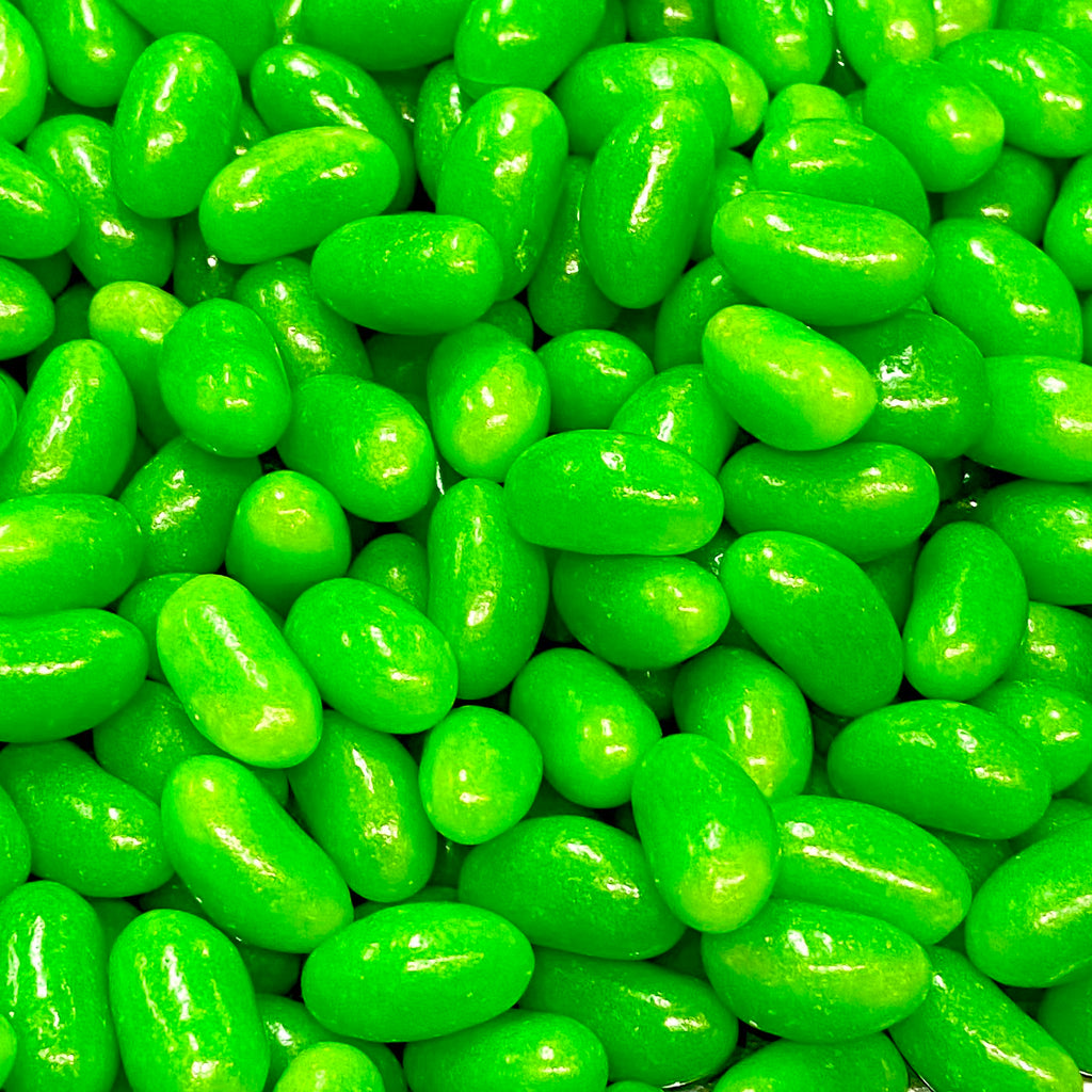 Jelly Beans - Green Lime Flavour Bulk