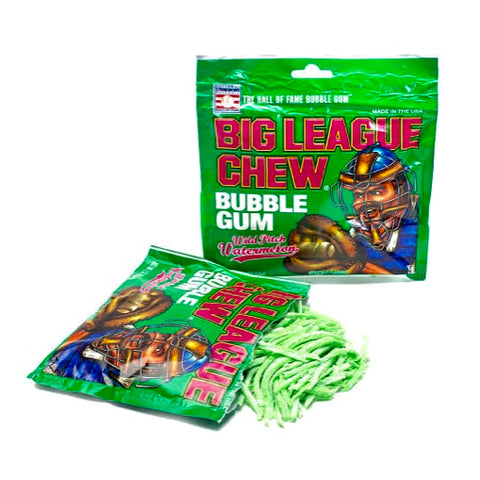 Big League Chew Bubble Gum Wild Pitch Watermelon 12 Pack