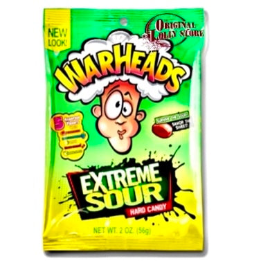 Warheads Extreme Sour Hard Candy Bag 56g – The Original Lolly Store