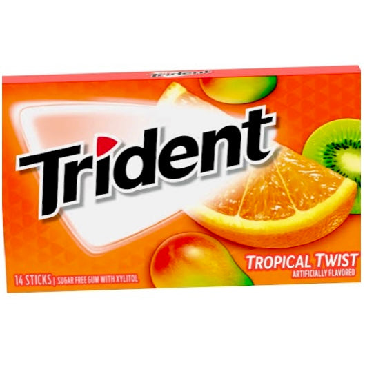 Trident Tropical Twist Sugar-Free Gum