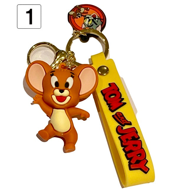 Tom & Jerry Keyring