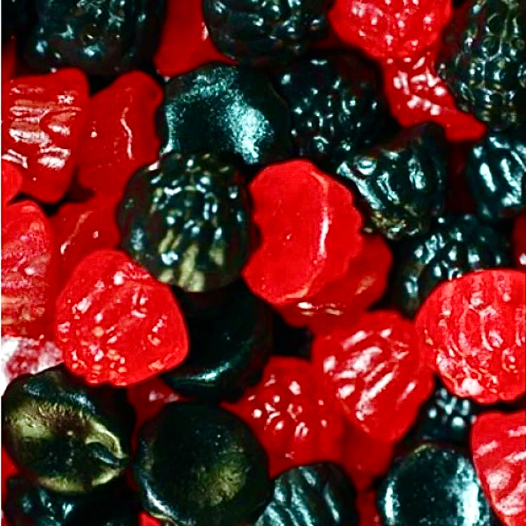 Raspberries & Blackberries Gummies Trolli Bulk