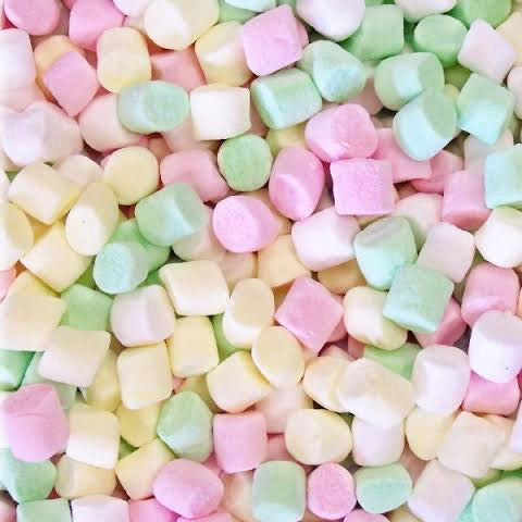 Mini Rainbow Marshmallows 100g