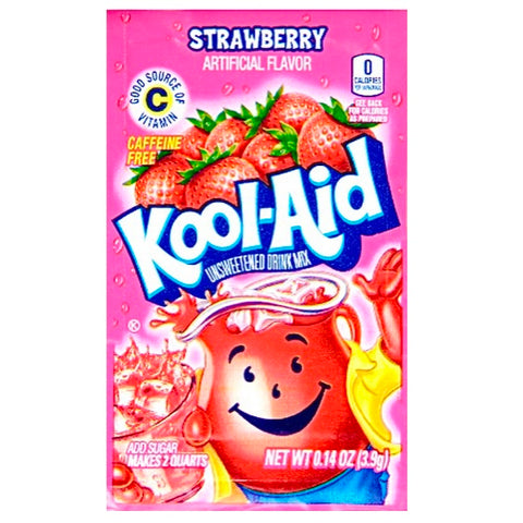 Kool-Aid Strawberry Drink Mix Unsweetened