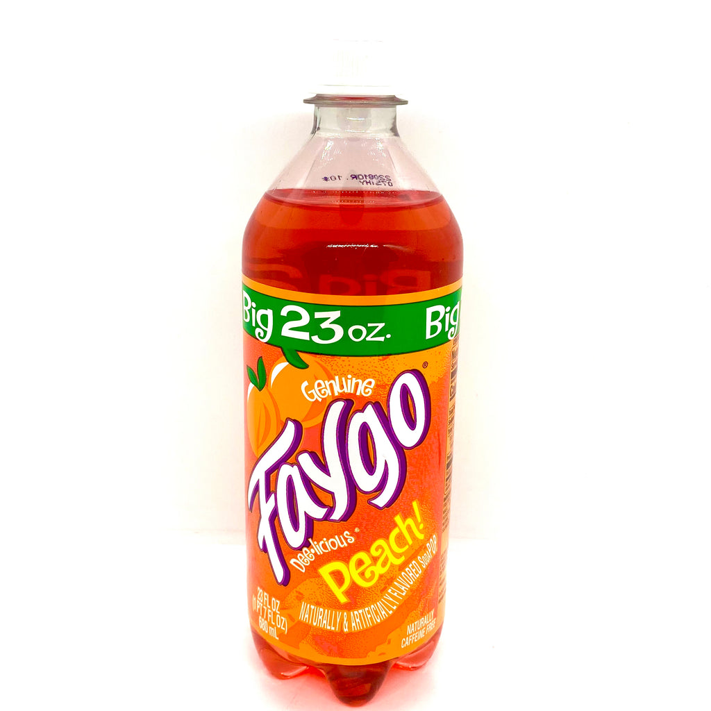Faygo Peach Soda 680ml