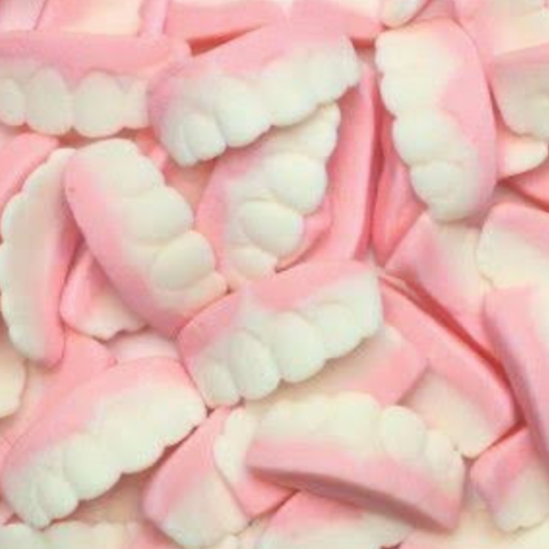 Mini Gummy Teeth 100g