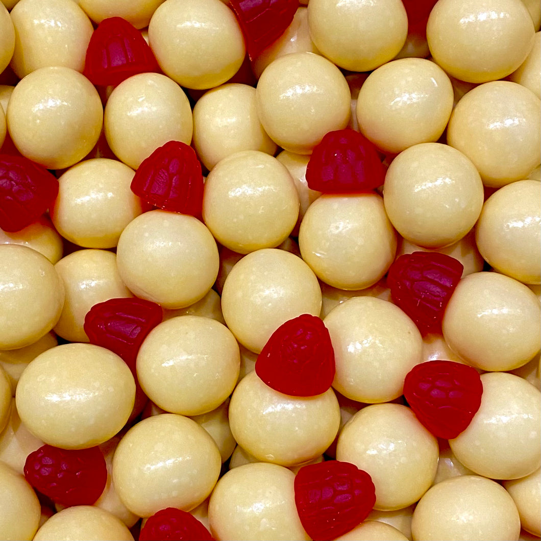 White Chocolate Raspberries - Pink Lady