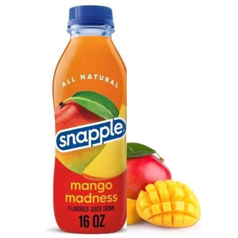 Snapple Mango Madness Juice Drink USA