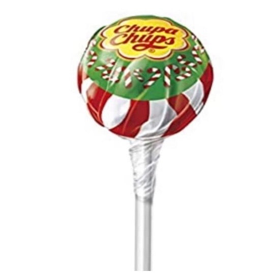 Chupa Chups Peppermint flavour Candy Cane The Original Lolly Store