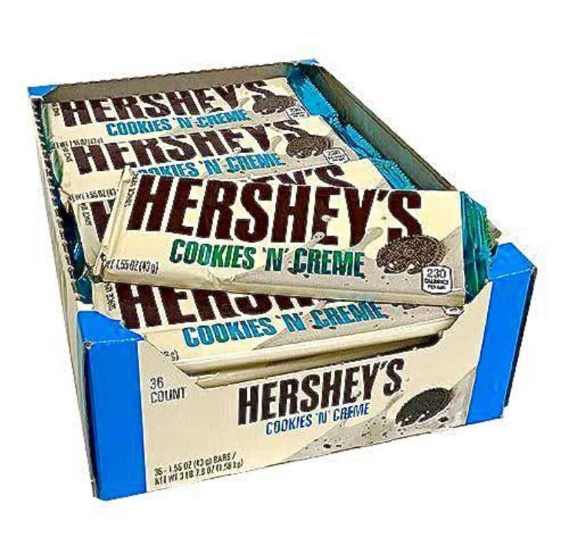 Hershey’s Cookies’n’Creme 43g The Original Lolly Store