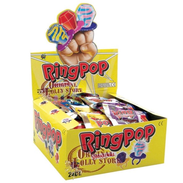 Search Ring Pops Ring Pops - Assorted flavours – The Original Lolly Store