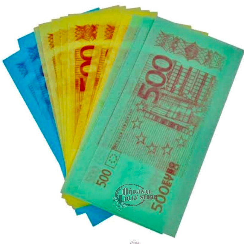 Buy candy factoryFunny Money Edible Paper, 24 Packs Online at
