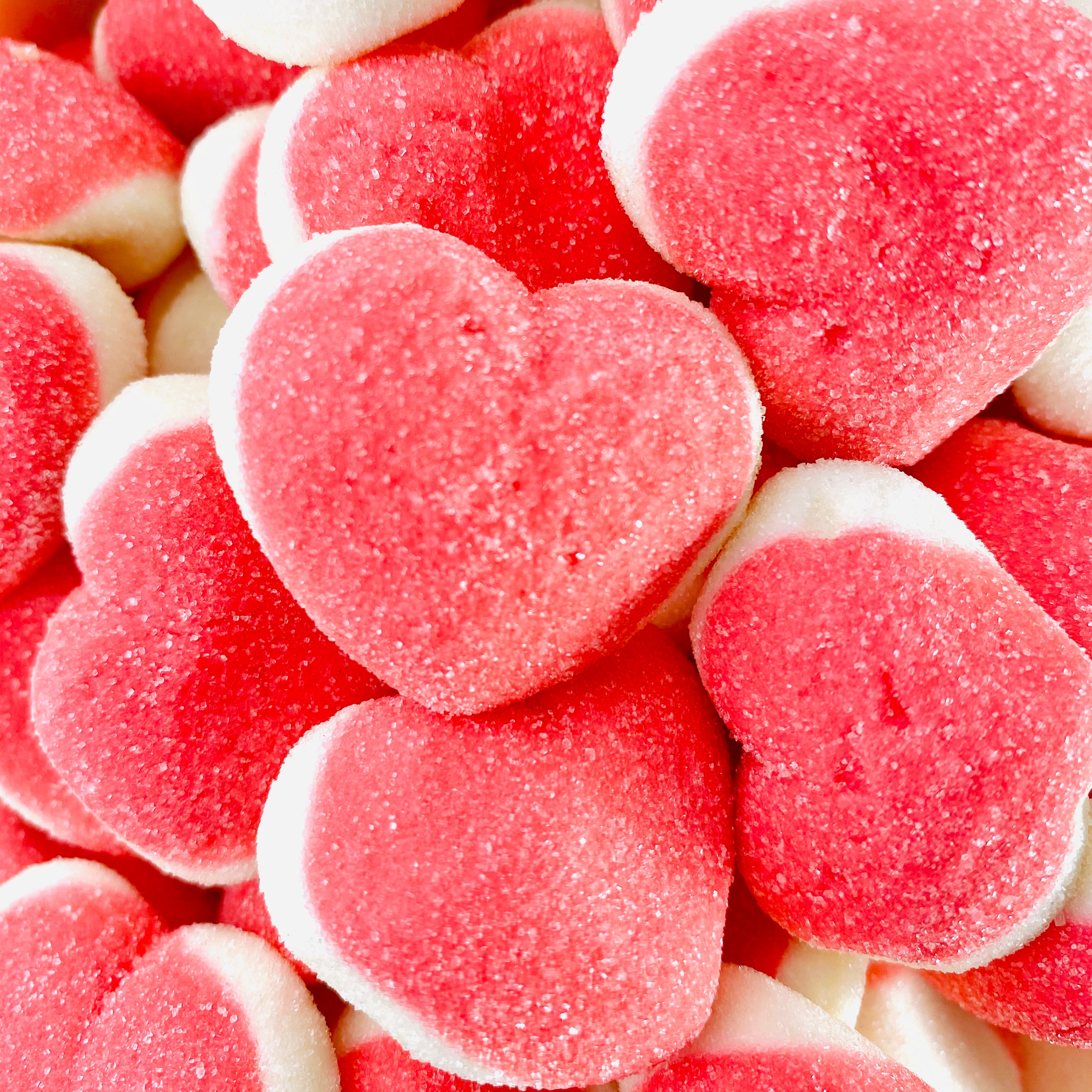 Strawberry Sweet Hearts 1kg Bulk – The Original Lolly Store