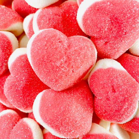 Strawberry Sweet Hearts 1kg Bulk